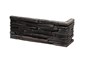 STEGU® Sádrový ROHOVÝ obklad VENEZIA 4 - GRAPHITE
